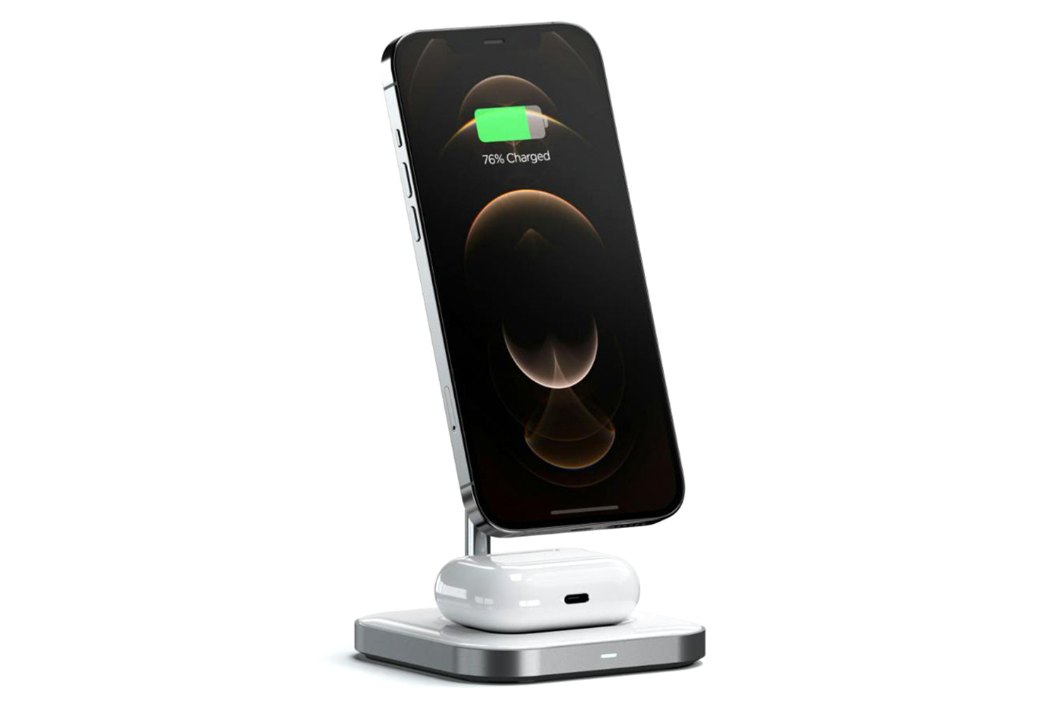 Satechi Aluminum 2-in-1 Magnetic Wireless Charging Stand-2