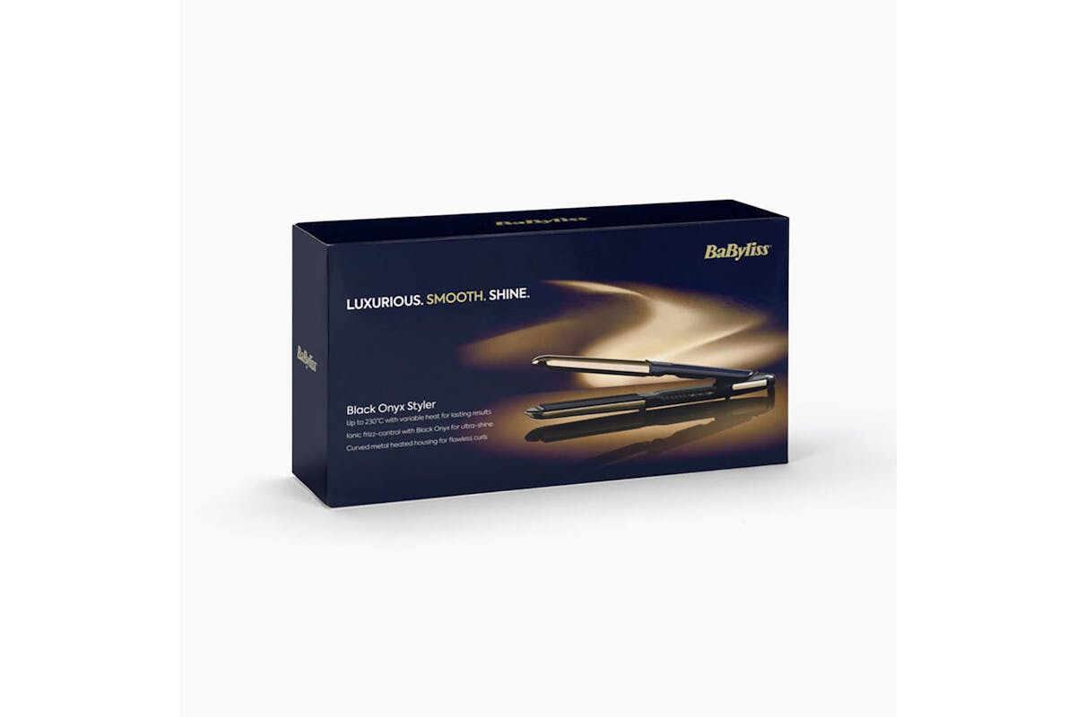 BaByliss Black Onyx Hair Straightener | ST484U-10