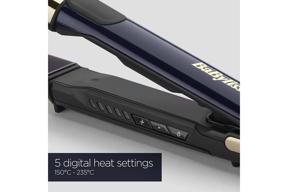BaByliss Black Onyx Hair Straightener | ST484U-5