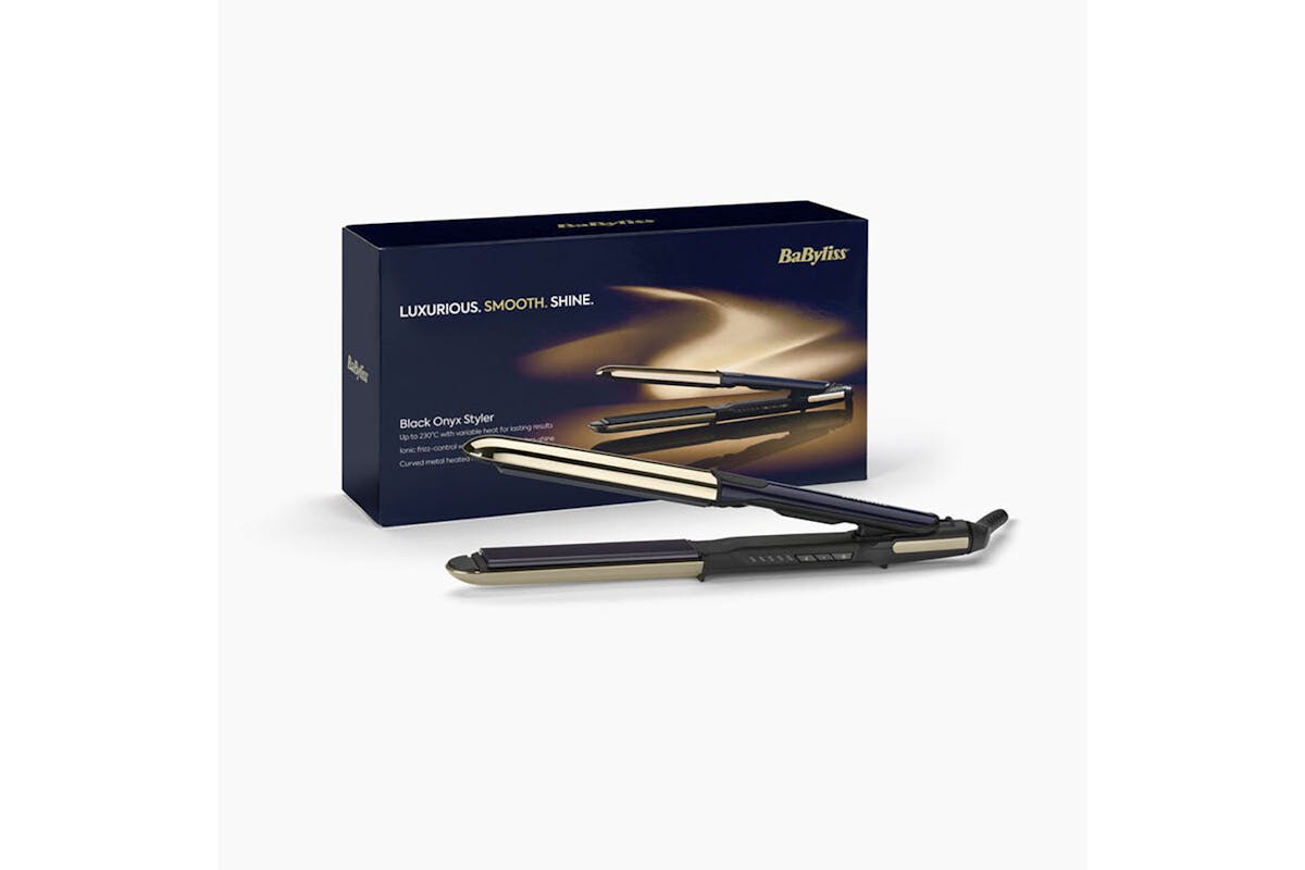 BaByliss Black Onyx Hair Straightener | ST484U-9