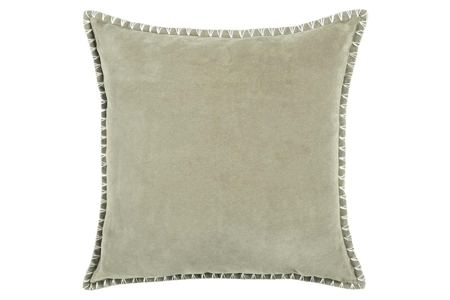 Stitch Feather Rich Cushion | Quartz | 50 x 50 cm