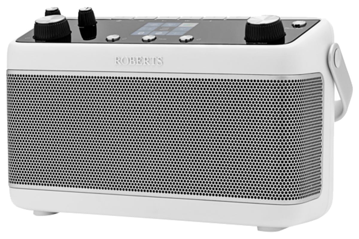 Roberts Stream 219 Internet Portable Stereo Radio with Spotify | White-2