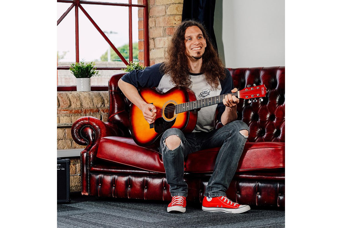 3rd Avenue Acoustic Guitar Pack - Sunburst-5
