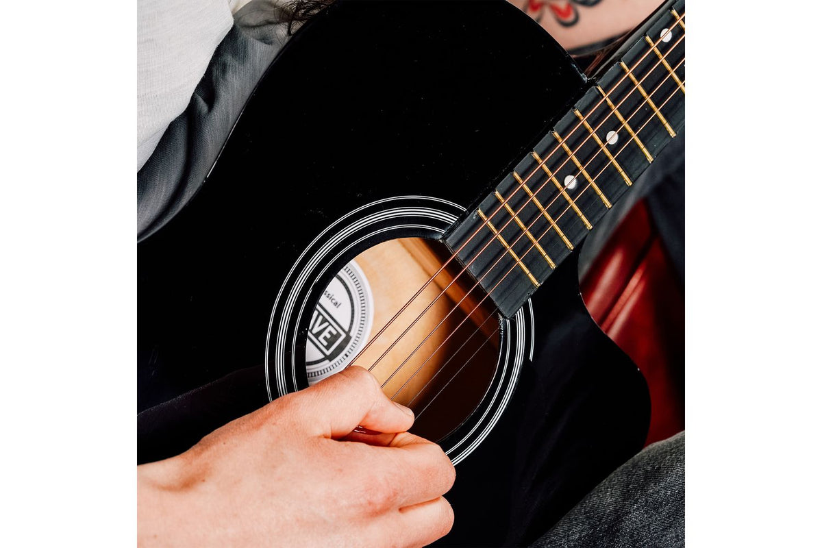 3rd Avenue Cutaway Acoustic Guitar Pack - Black-6