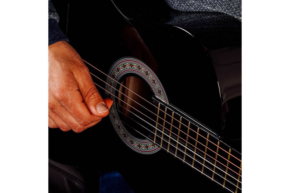 3rd Avenue Full Size Classical Guitar Pack - Black-6