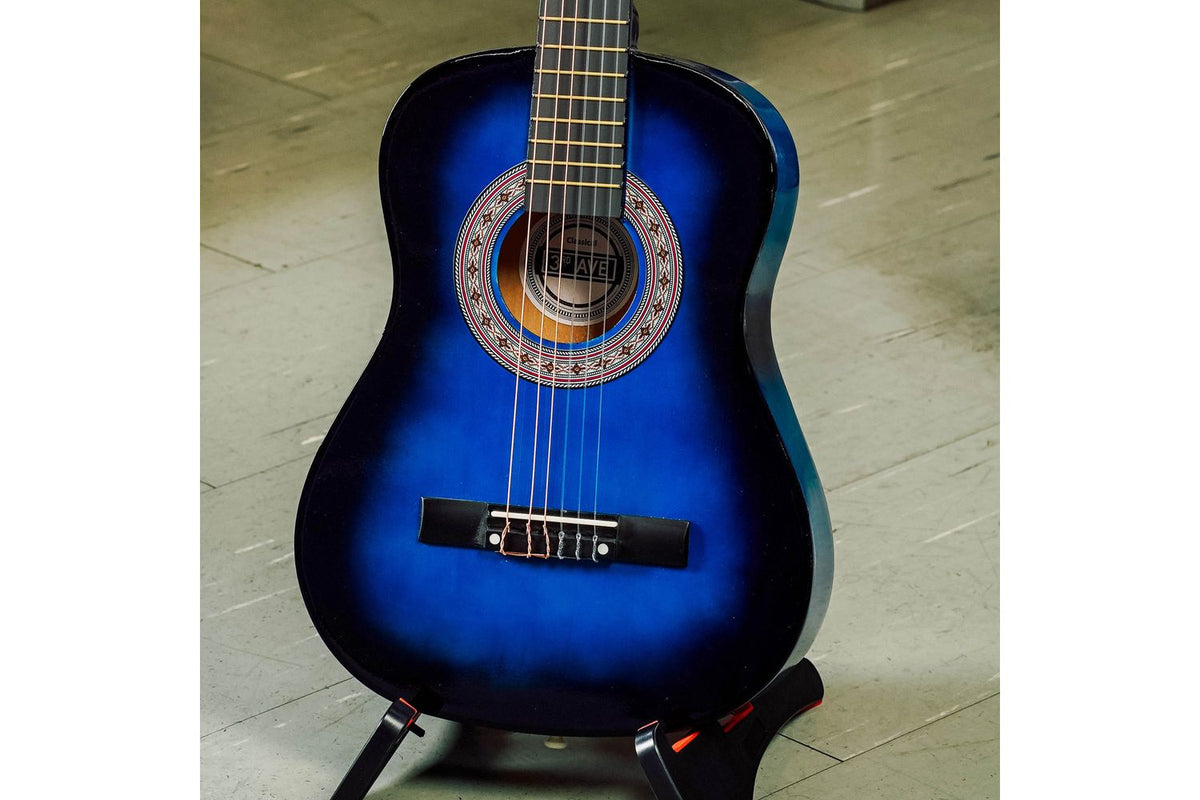 3rd Avenue 12 Size Classical Guitar Pack - Blueburst-6