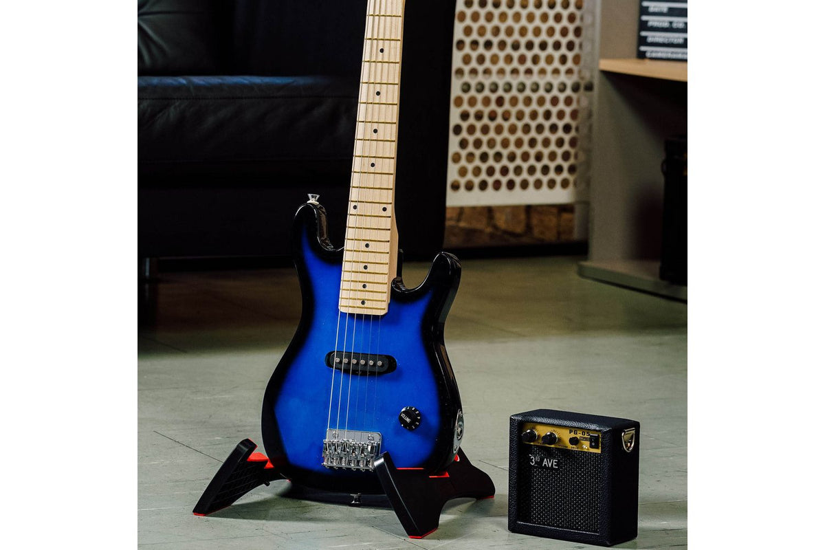 3rd Avenue Junior Electric Guitar Pack - Blueburst-6