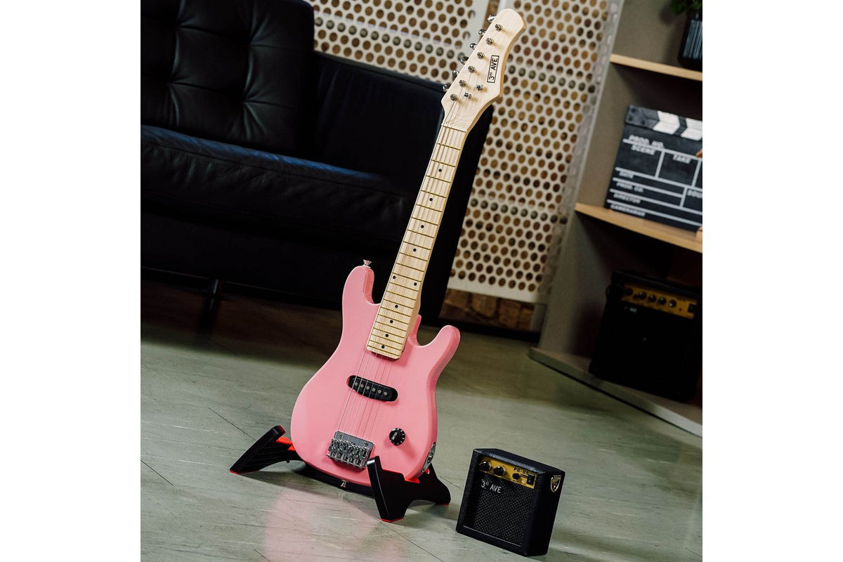 3rd Avenue Junior Electric Guitar Pack - Pink-6