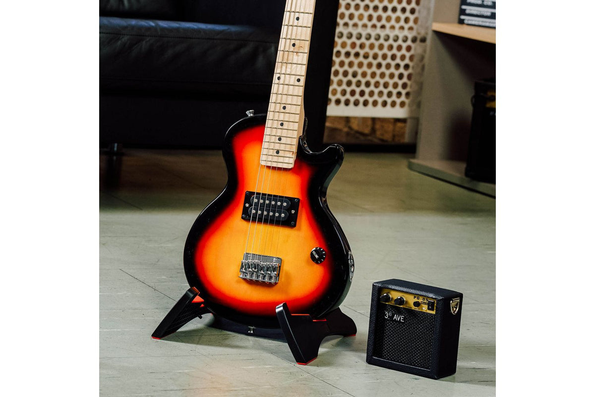 3rd Avenue Junior Electric Rock Guitar Pack - Sun-5