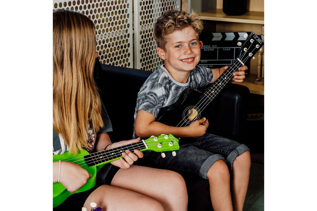 3rd Avenue Soprano Ukulele - Black-6