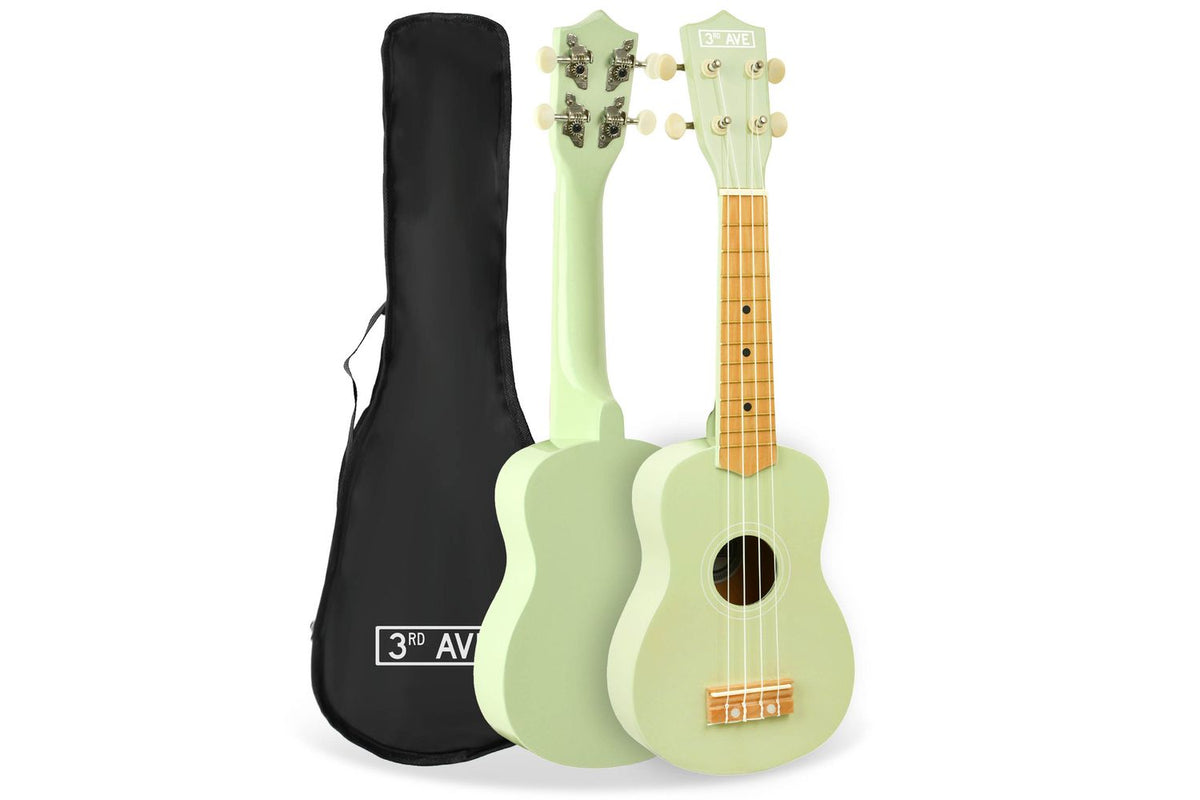 3rd Avenue Soprano Ukulele - Pastel Green