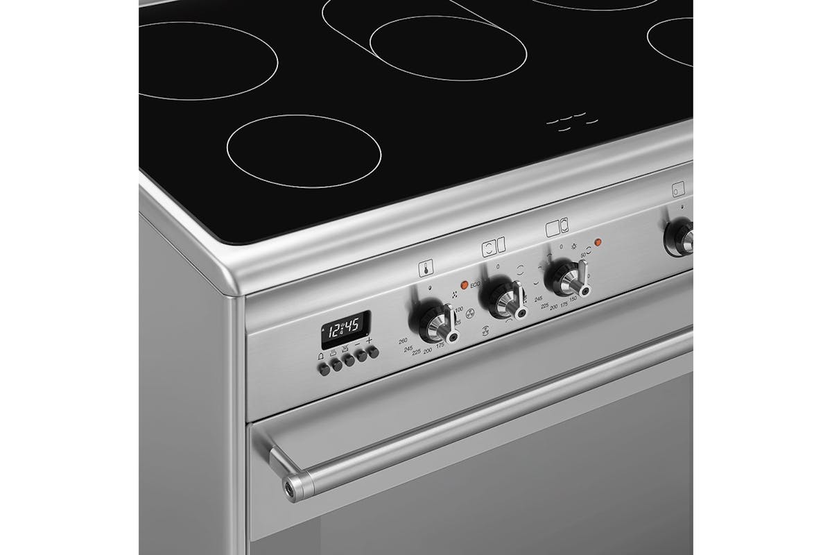 Smeg 90cm Electric Range Cooker | SUK92CMX9 | Stainless Steel-12