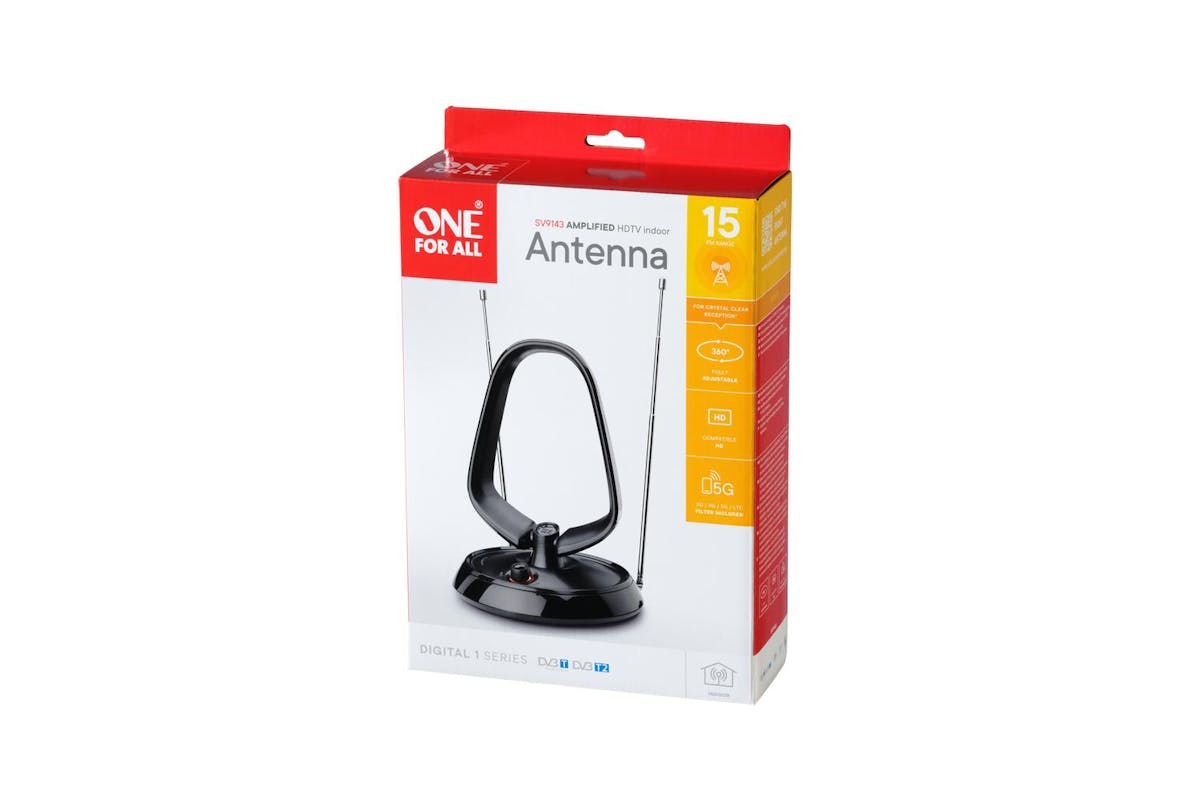 One4all | Digital Antenna Indoor | Ofa | Universal Compatibility | SV9143-5G-6