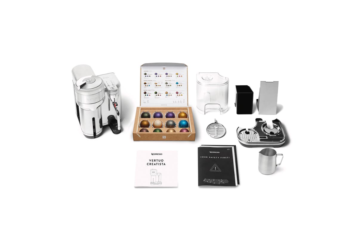 Nespresso Vertuo Creatista, Stainless Steel, By Sage | SVE850BSS4GUK1-9