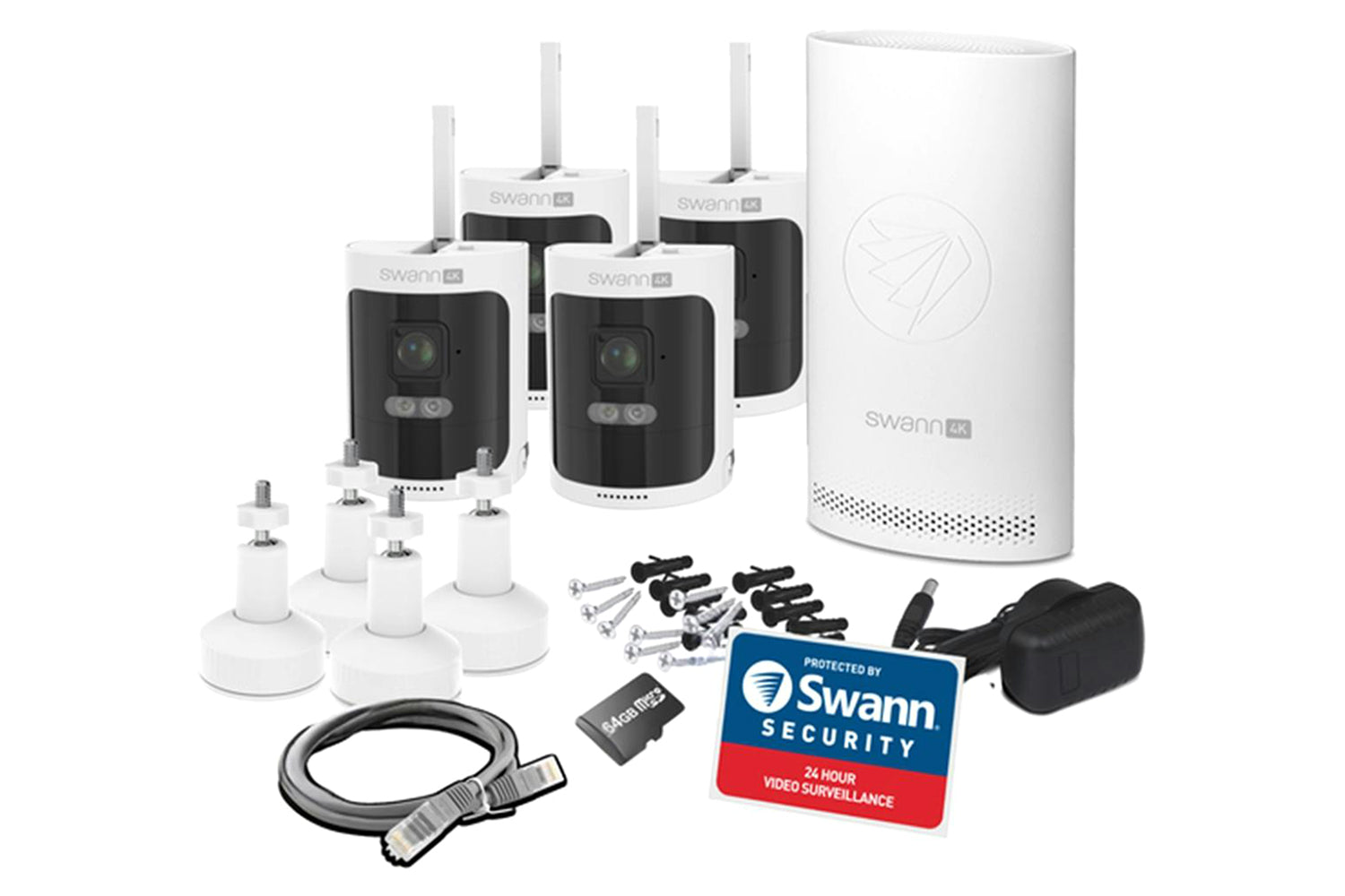 Swann AllSecure4K Wireless Security Camera Kit Security System | Pack of 4-3