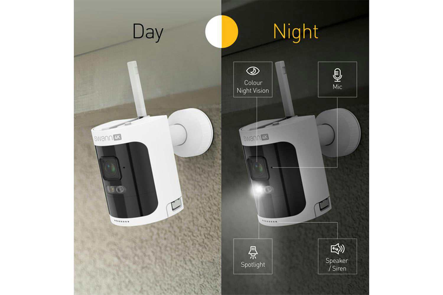 Swann AllSecure4K Wireless Security Camera Kit Security System | Pack of 4-9