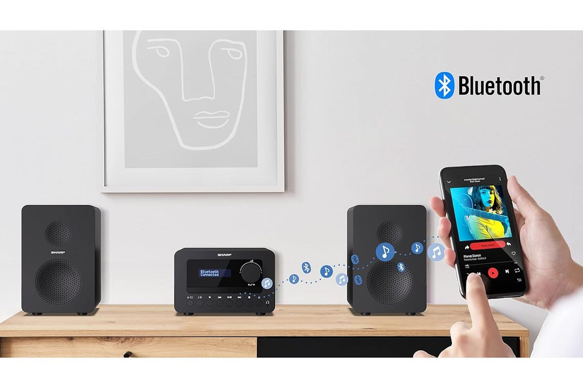 Sharp | Tokyo FM Hi-fi Micro System | Bluetooth Technology | SXL-B514-3