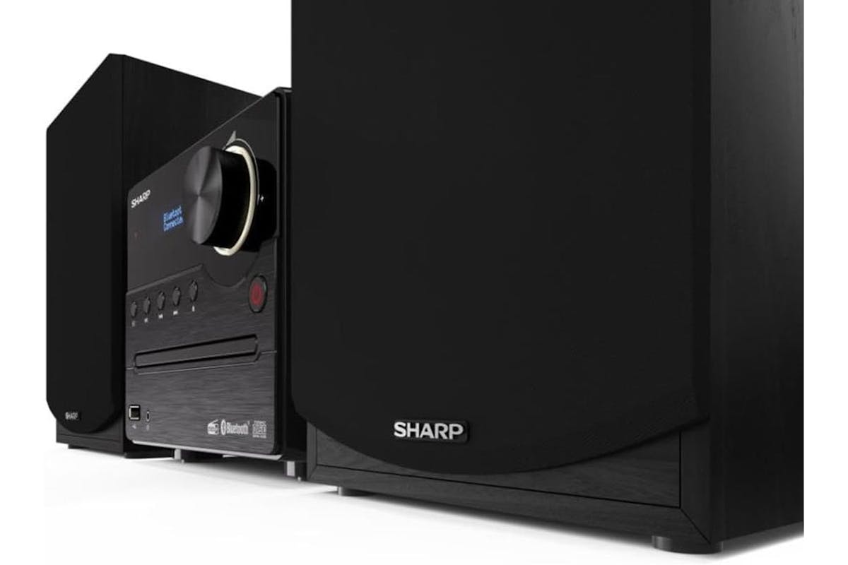 Sharp | Sharp Hi-fi Micro Dab System | Bluetooth And CD Player | Black | SXL-B517-2
