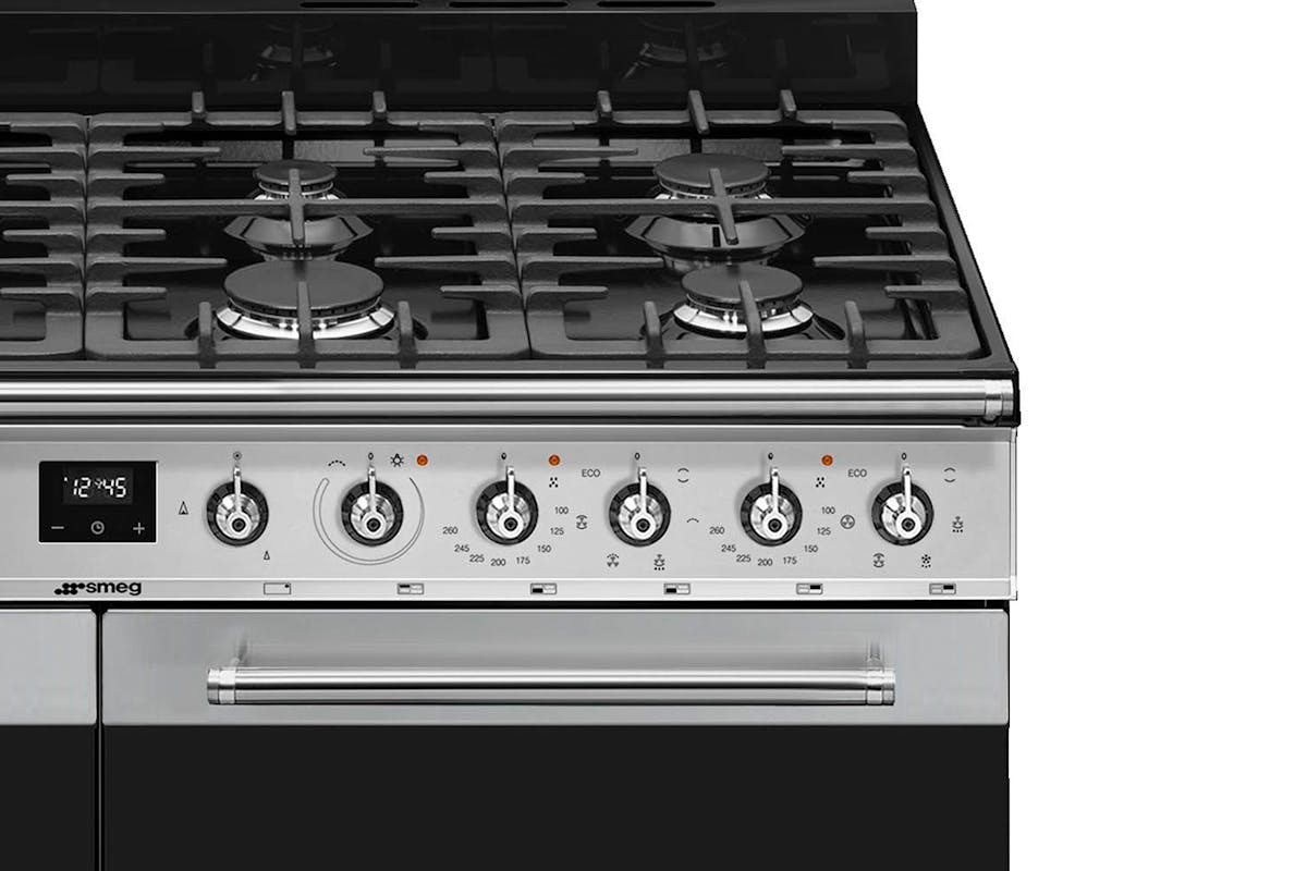 Smeg 110cm Classic Gas Range Cooker | SYD4110-1 | Stainless Steel-3