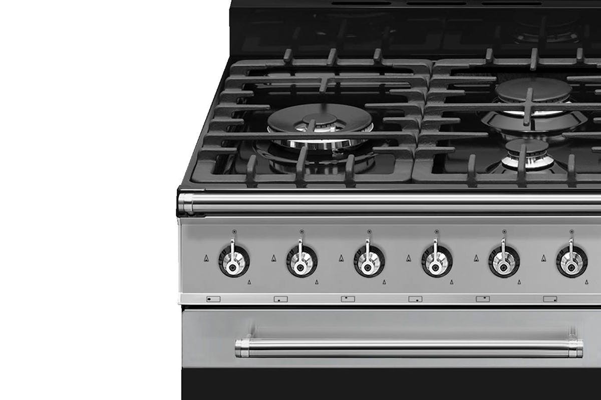 Smeg 110cm Classic Gas Range Cooker | SYD4110-1 | Stainless Steel-4