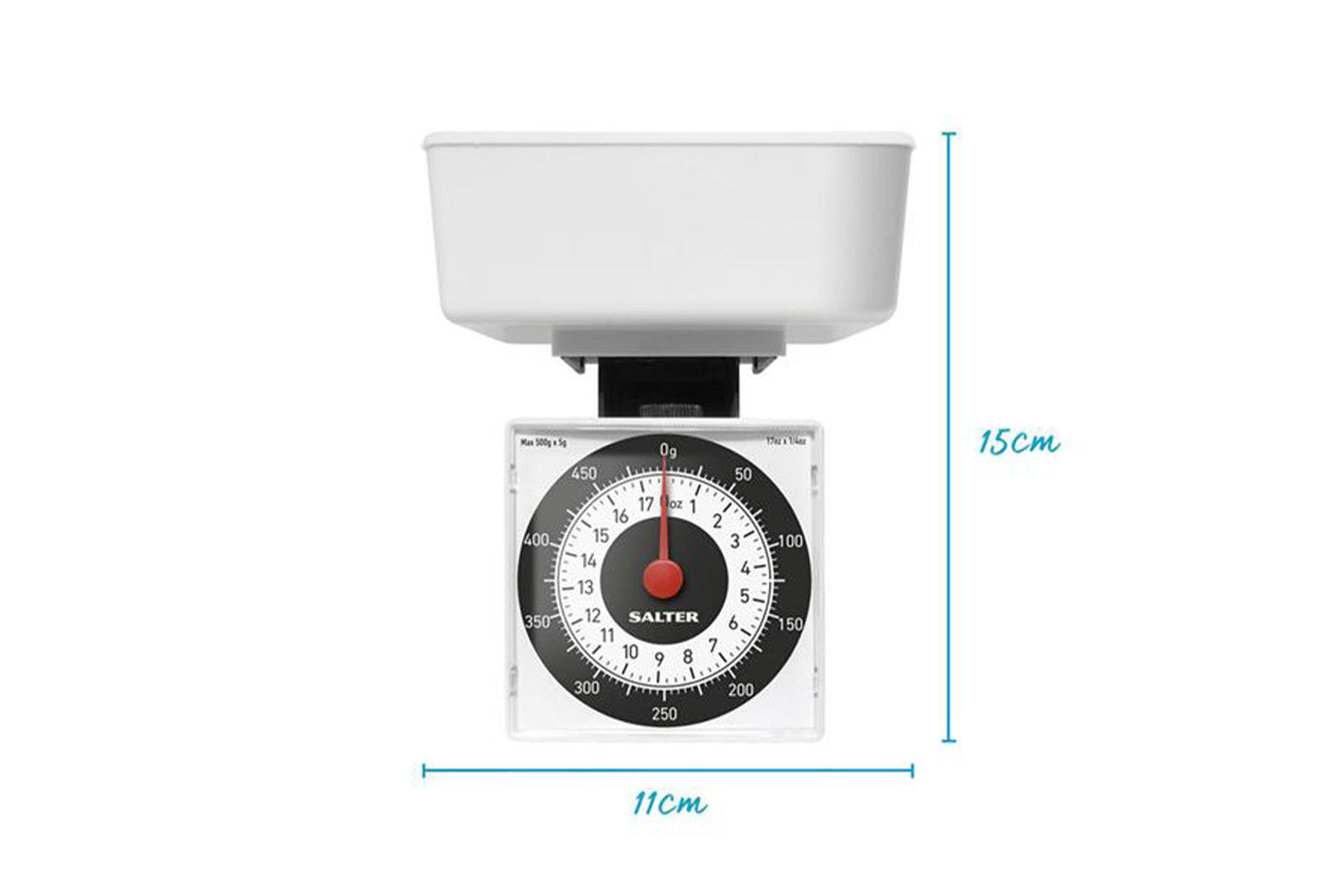 Salter | Dietary Mechanical Scale | 500g Capacity-4