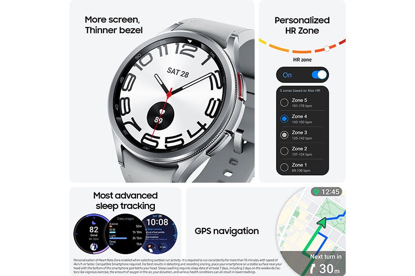 Samsung  Galaxy Watch6 Classic  | 43mm | Silver-4