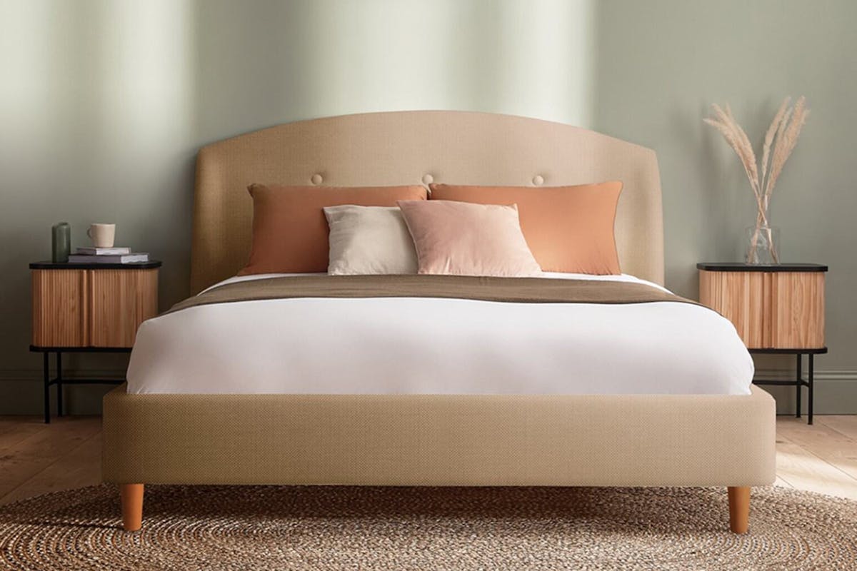 Silentnight | Evana Bed Frame with Beech Leg | King | 5ft | Colour Options-9