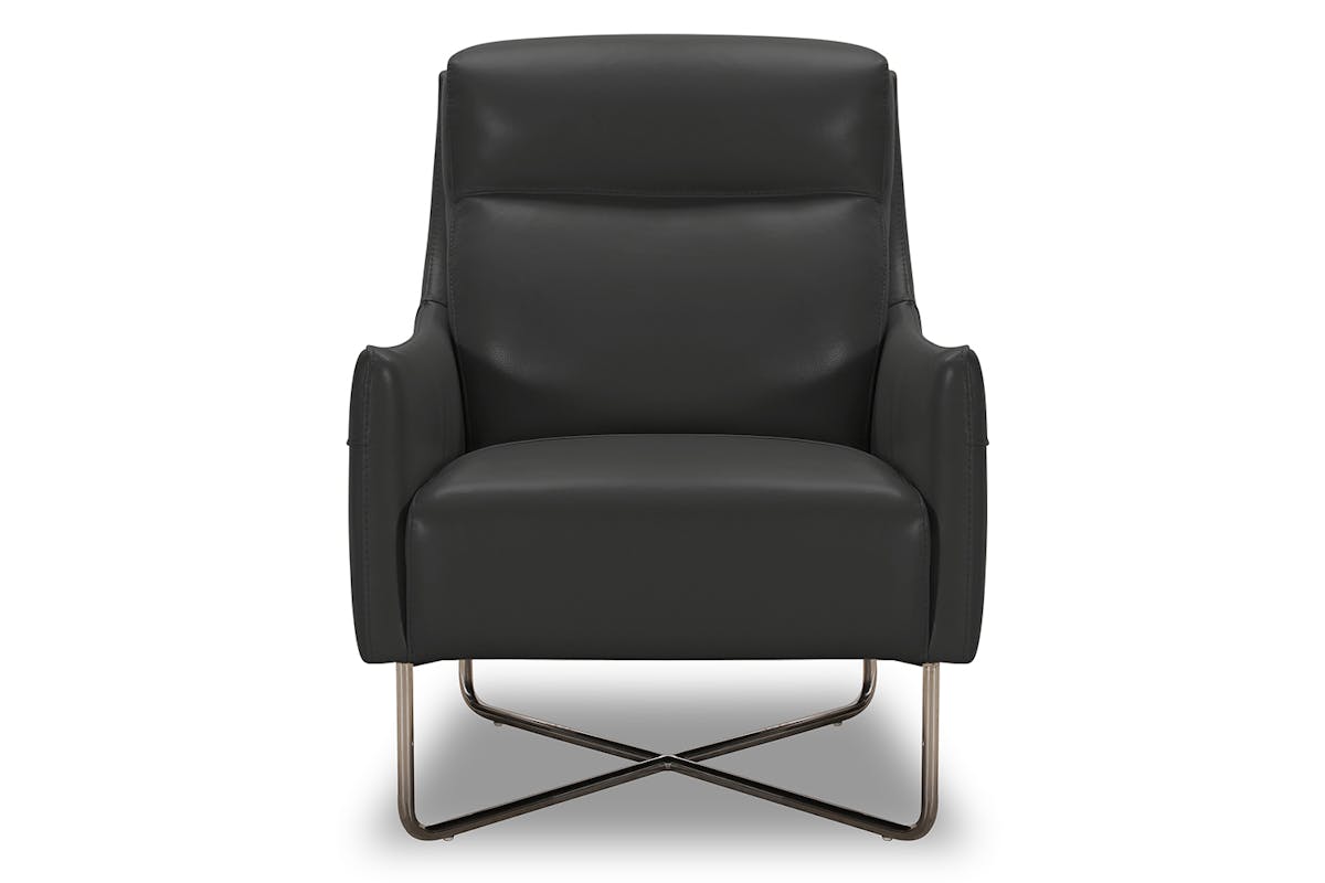 Wendy Accent Chair | Leather | Mustard-10