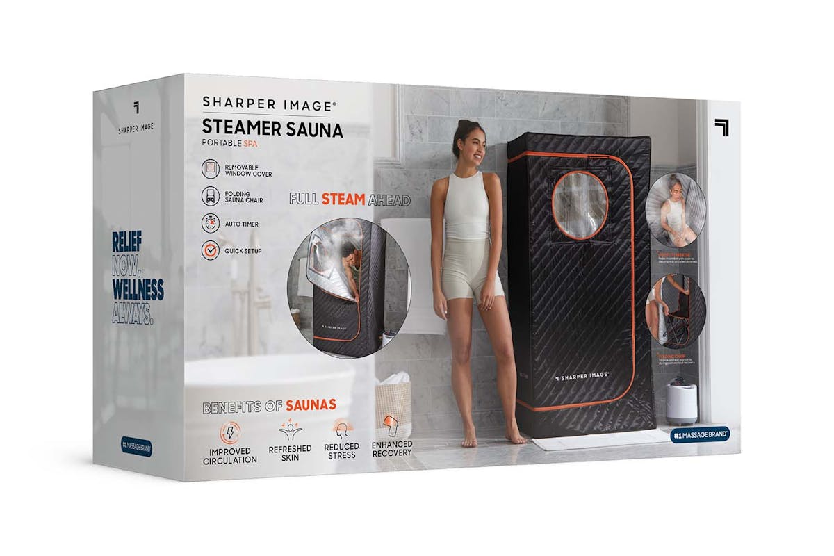 Sharper Image Portable Personal Steam Sauna Set-6