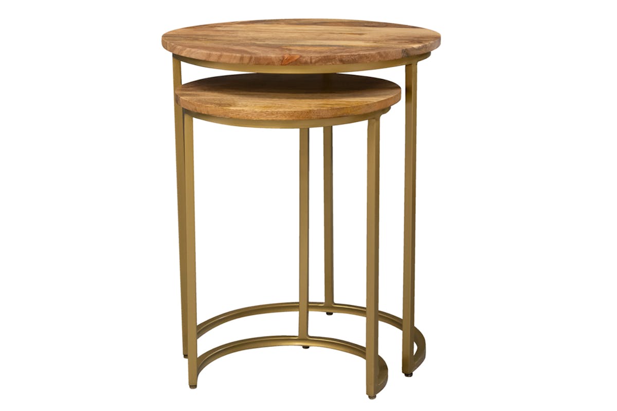 Scott Side Table | Natural | Set of 2-2