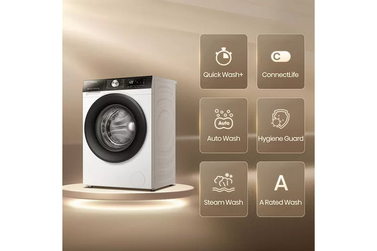 Hisense 3S Washing Machine | WF3S8043BW | White-2