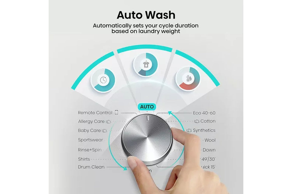Hisense 3S Washing Machine | WF3S8043BW | White-7