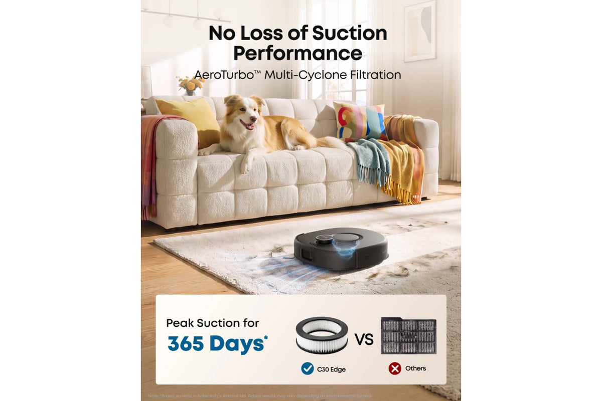 Eufy C30 Edge Robot Vacuum and Mop | T210QV11-3