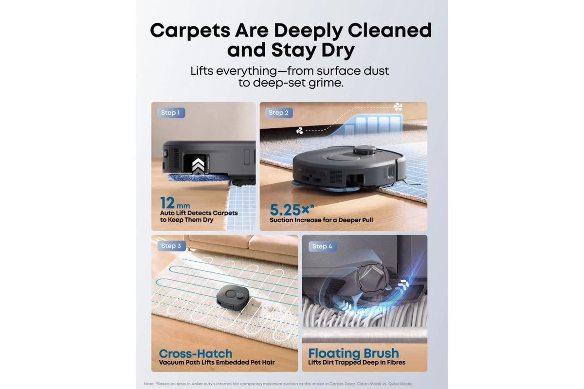 Eufy C30 Edge Robot Vacuum and Mop | T210QV11-5