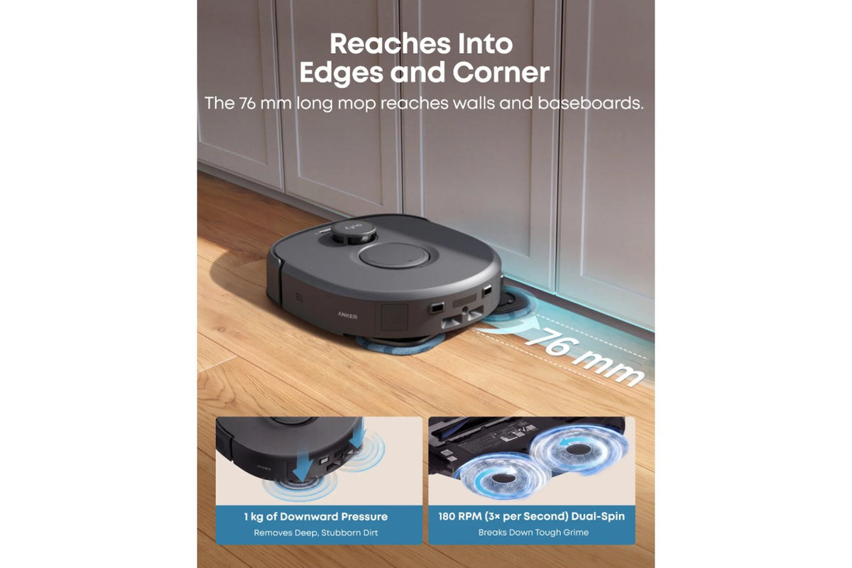 Eufy C30 Edge Robot Vacuum and Mop | T210QV11-7