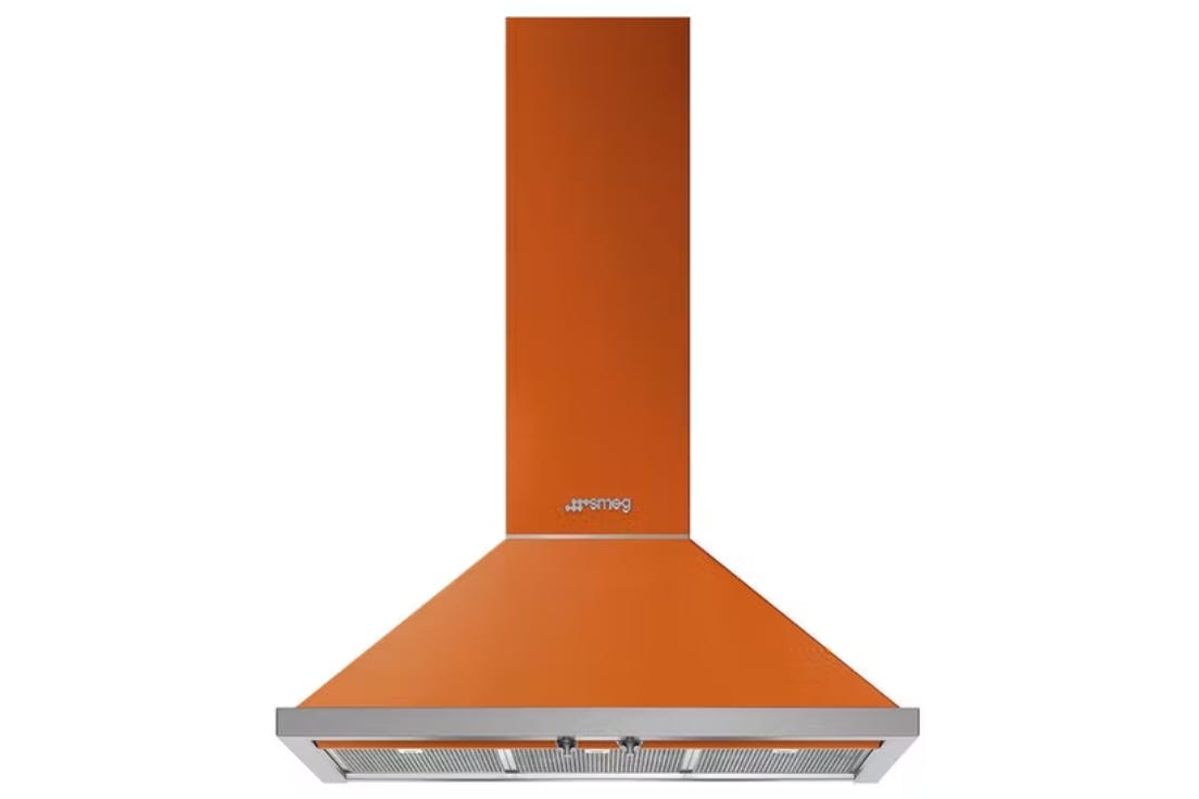 Smeg 90cm Chimney Hood | KPF9OR | Orange-2