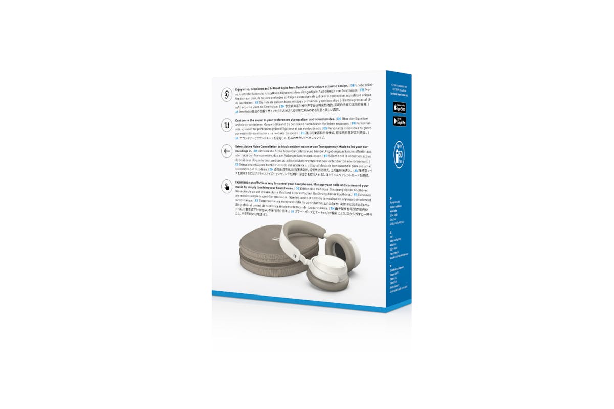 Sennheiser Accentum Plus Over-Ear Wireless Noise Cancelling Headphone | White-12