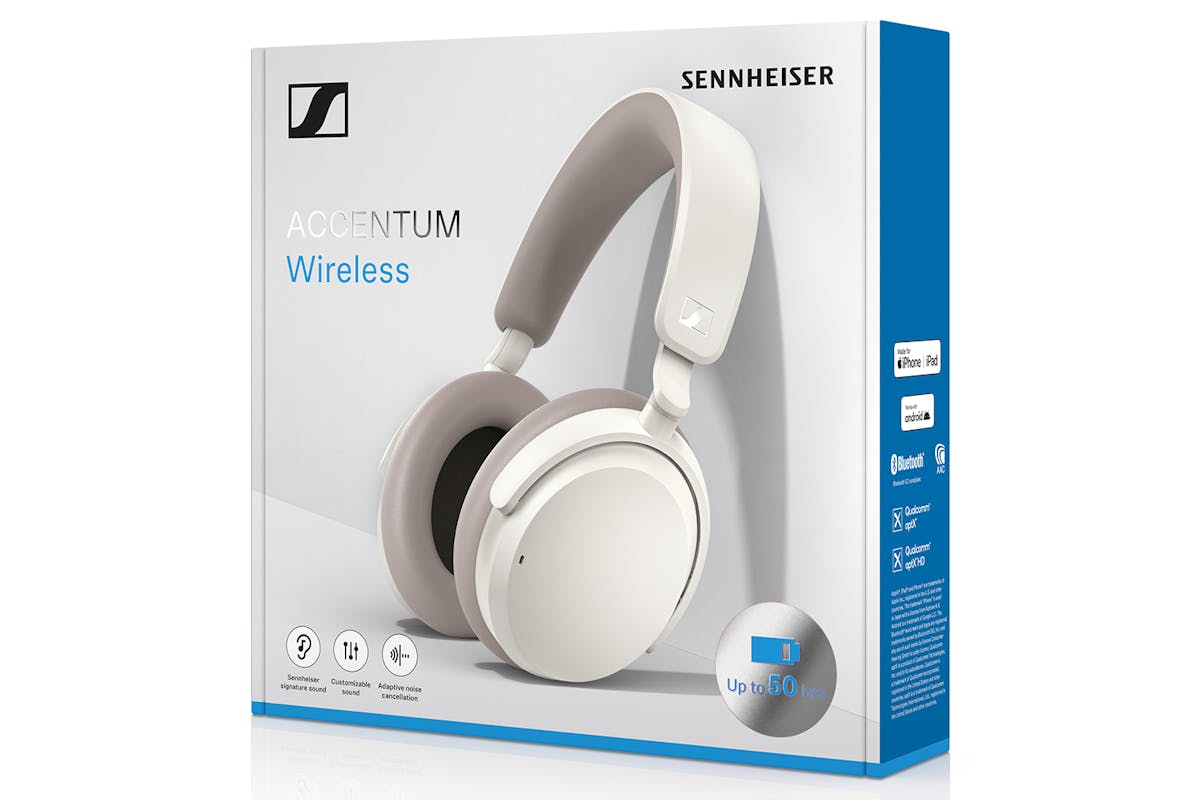 Sennheiser Accentum Wireless Headphones | White-9