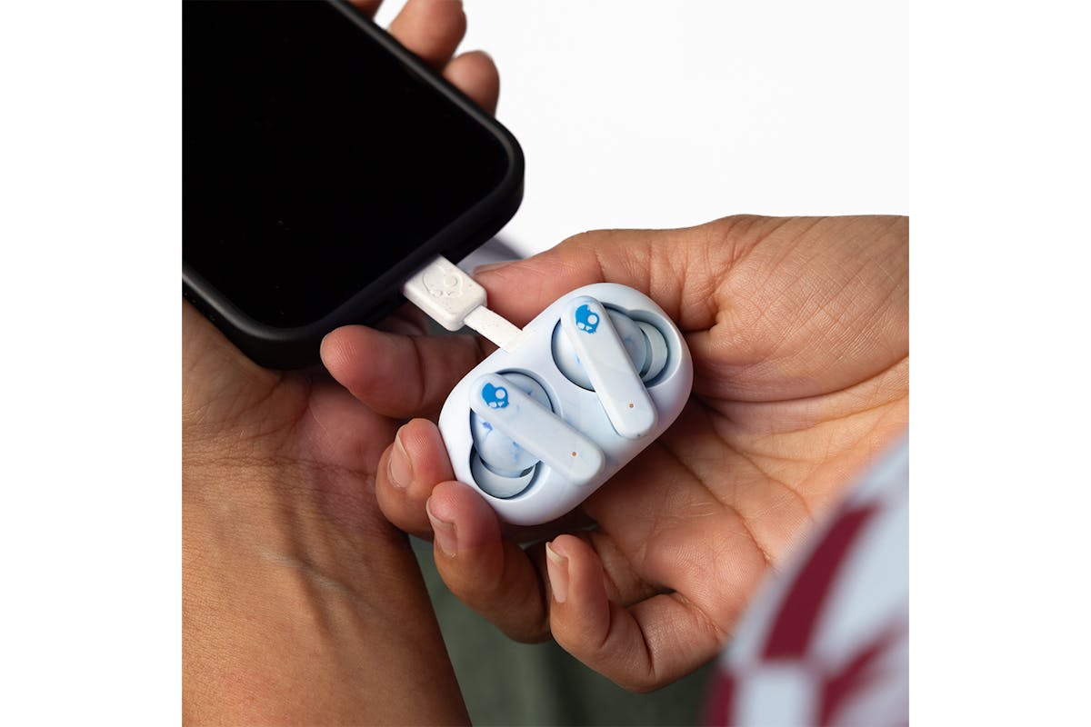 Skullcandy EcoBuds True Wireless Earbuds | Glacier-2