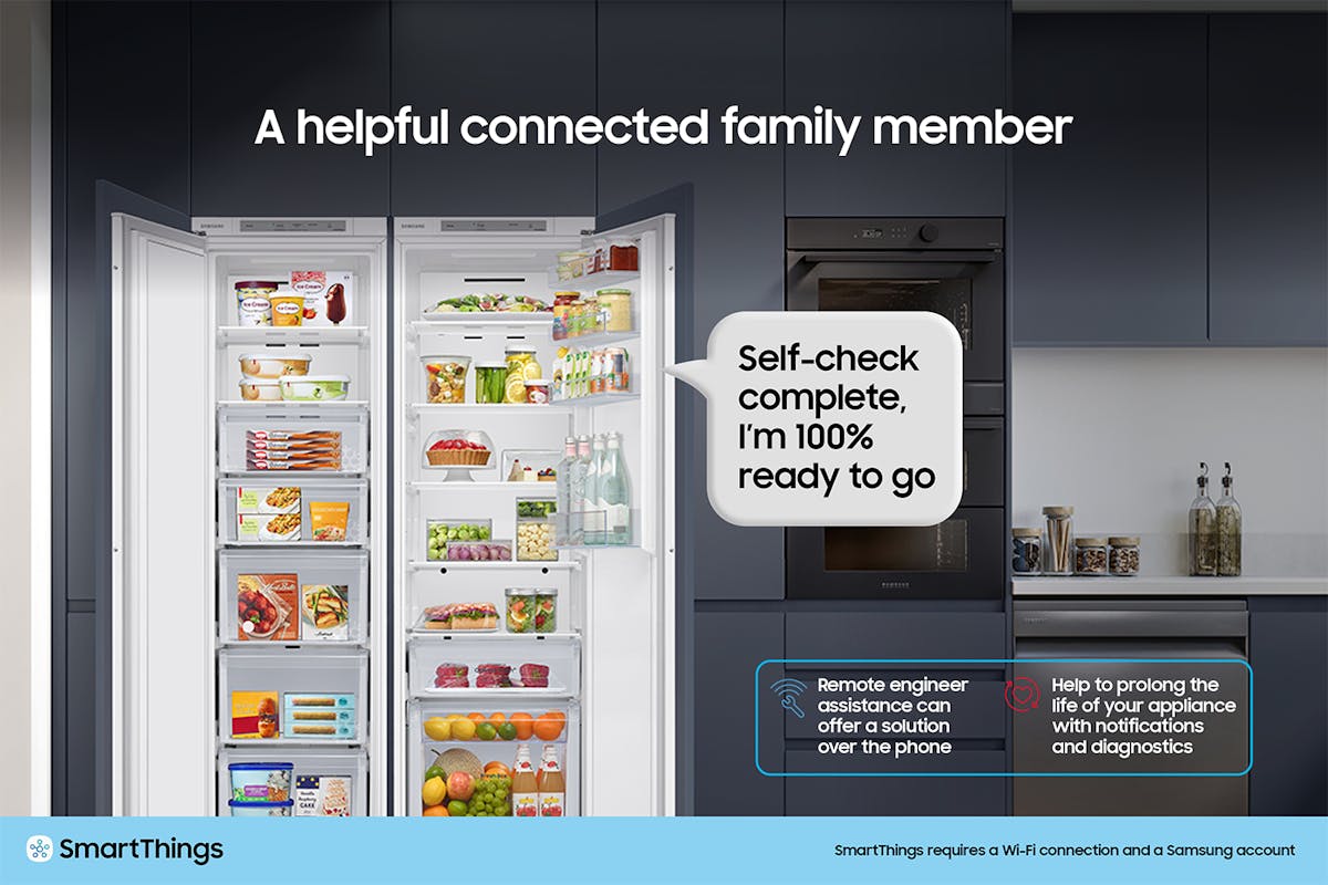 Samsung Smart Integrated One Door Fridge with SpaceMax™| BRR29723EWW/EU-9