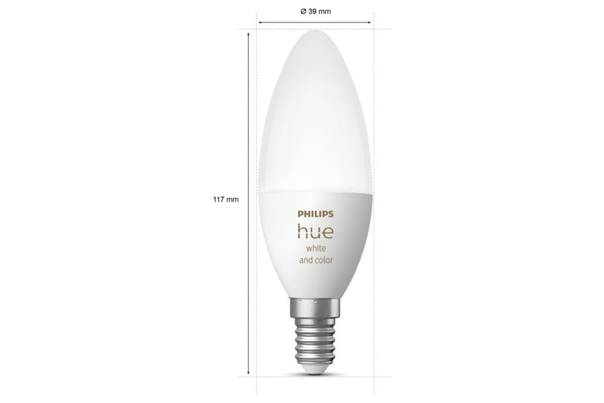 Philips Hue E14 Smart Bulb | Dual Pack-3