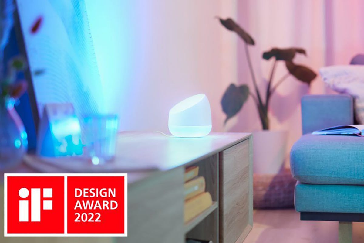 Wiz Squire Smart Dual Zone Table Lamp | White-9