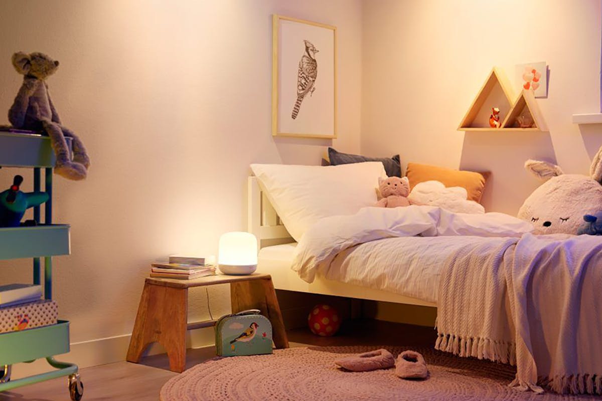 Wiz Squire Smart Dual Zone Table Lamp | White-4
