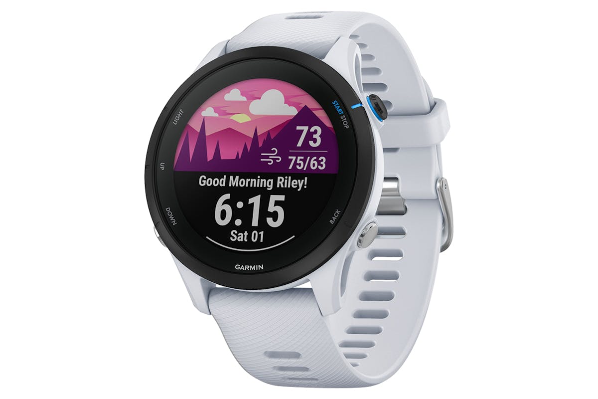 Garmin Forerunner 255 Music | 46mm | Whitestone