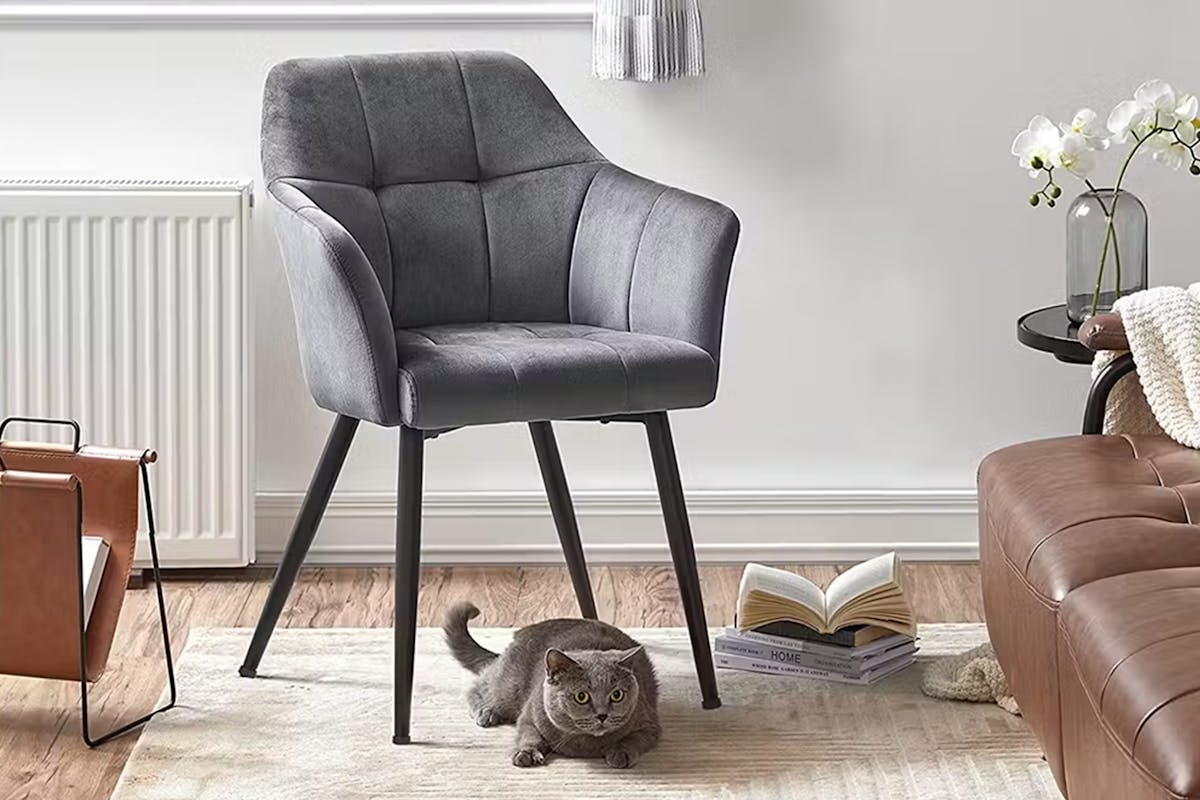 Songmics Dining Chair | High Back | Grey-2