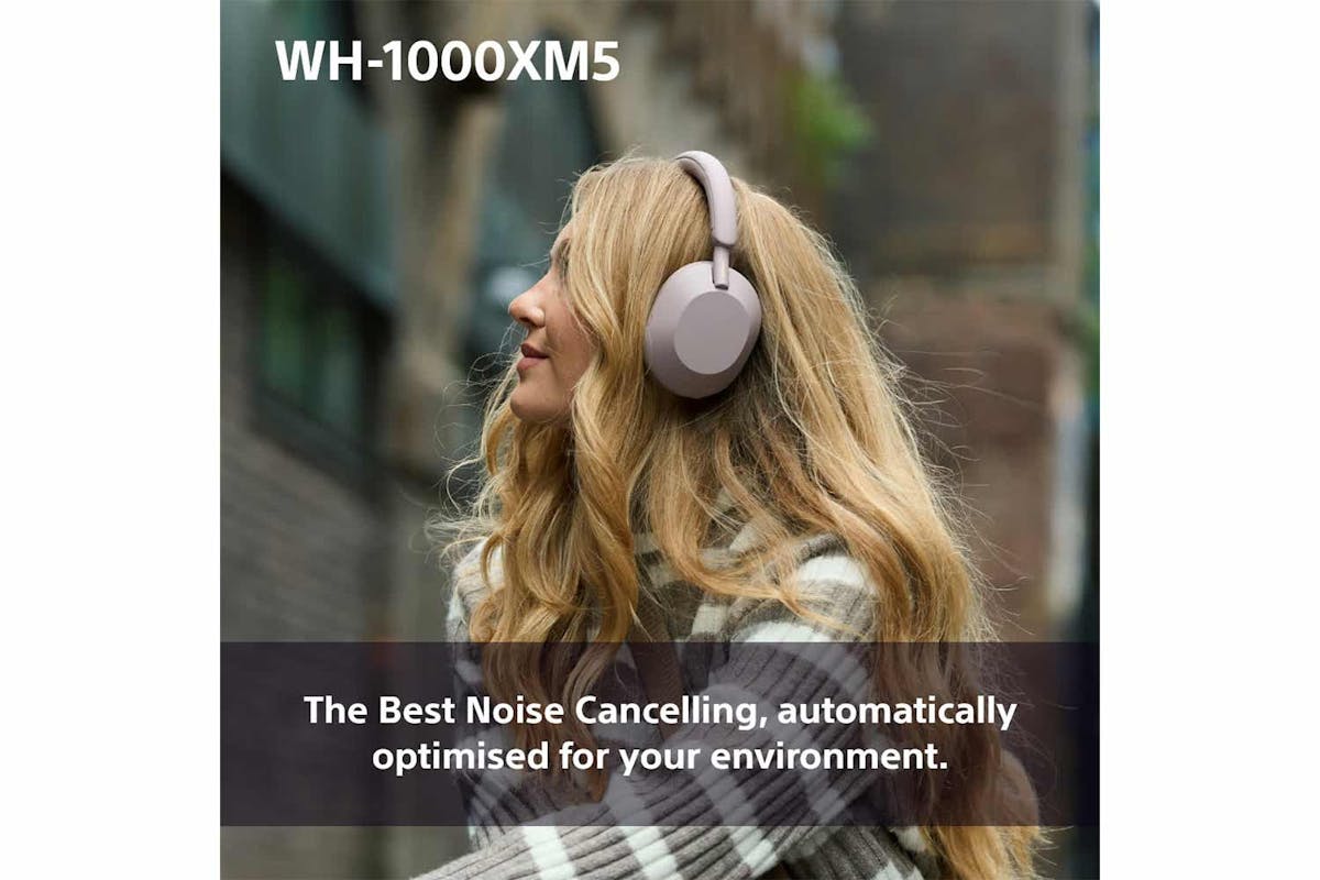 Sony WH-1000XM5 Over-Ear Wireless Noise Cancelling Headphones | Smoky Pink-11