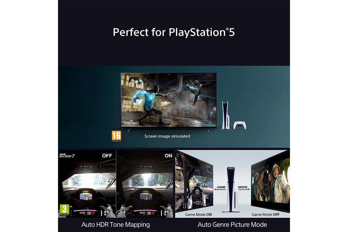 Sony  55" BRAVIA 4K OLED Google TV | K55XR8AB.UKA-7