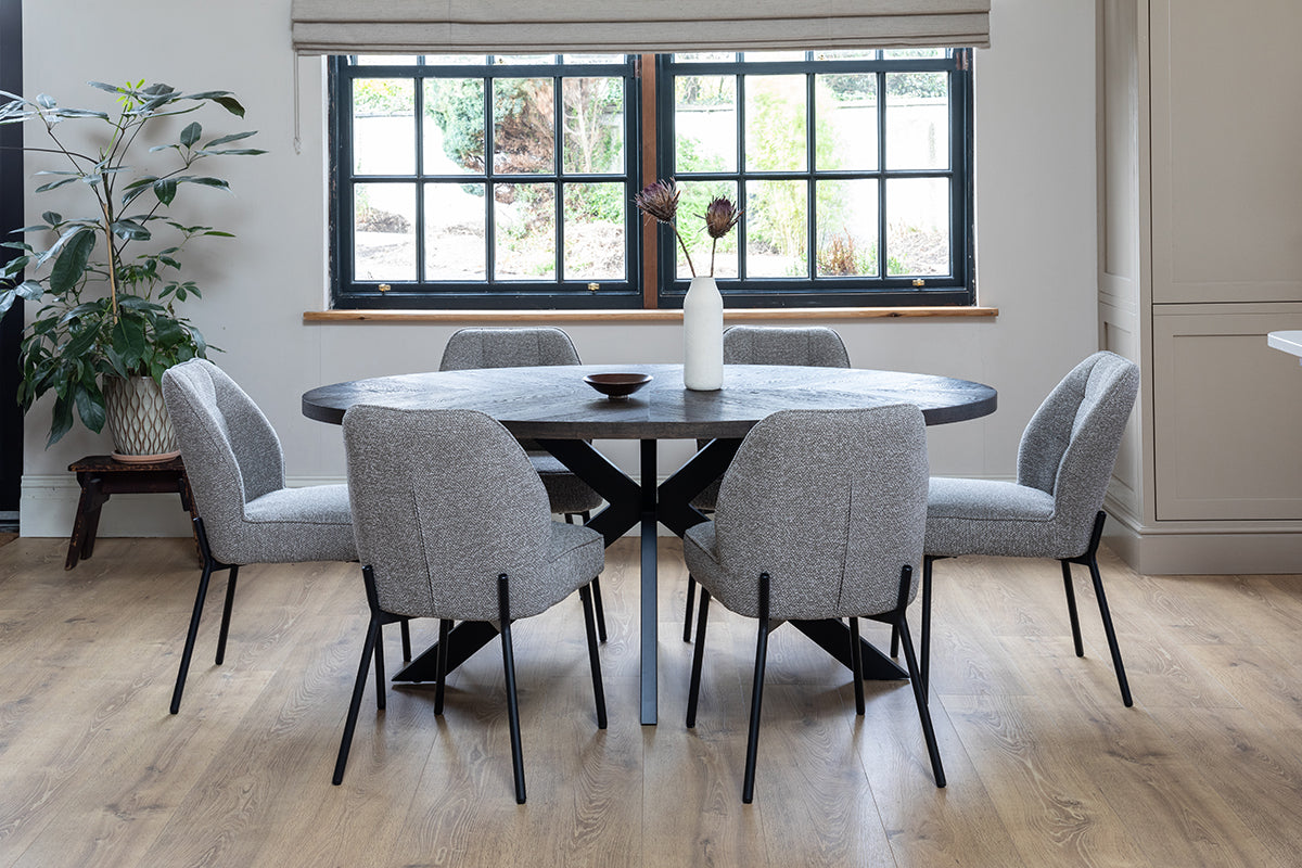 Spirit Dining Table | Dark Oak-2