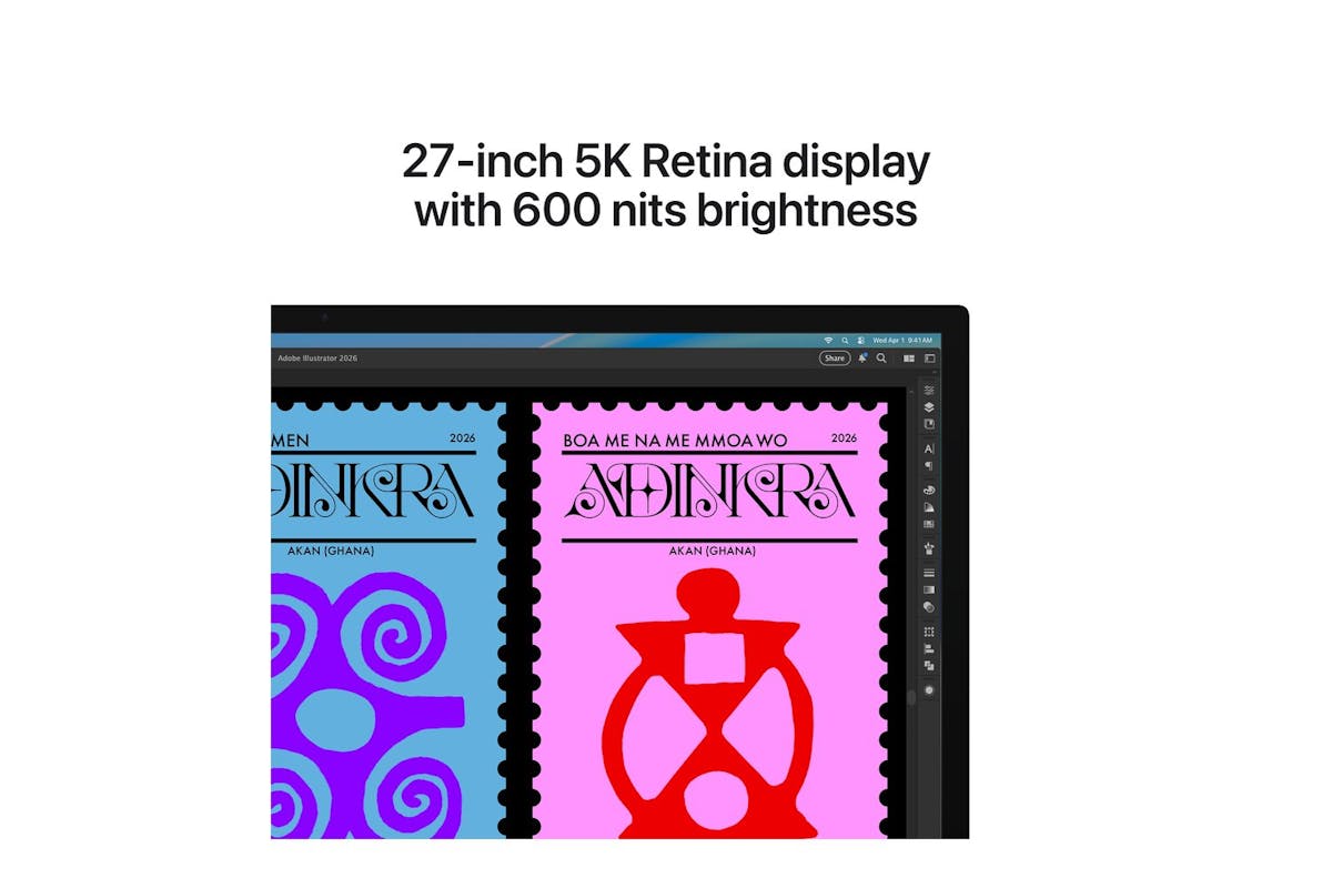 Apple Studio Display 27" (2026) |  Standard Glass | Height Adjustable-3