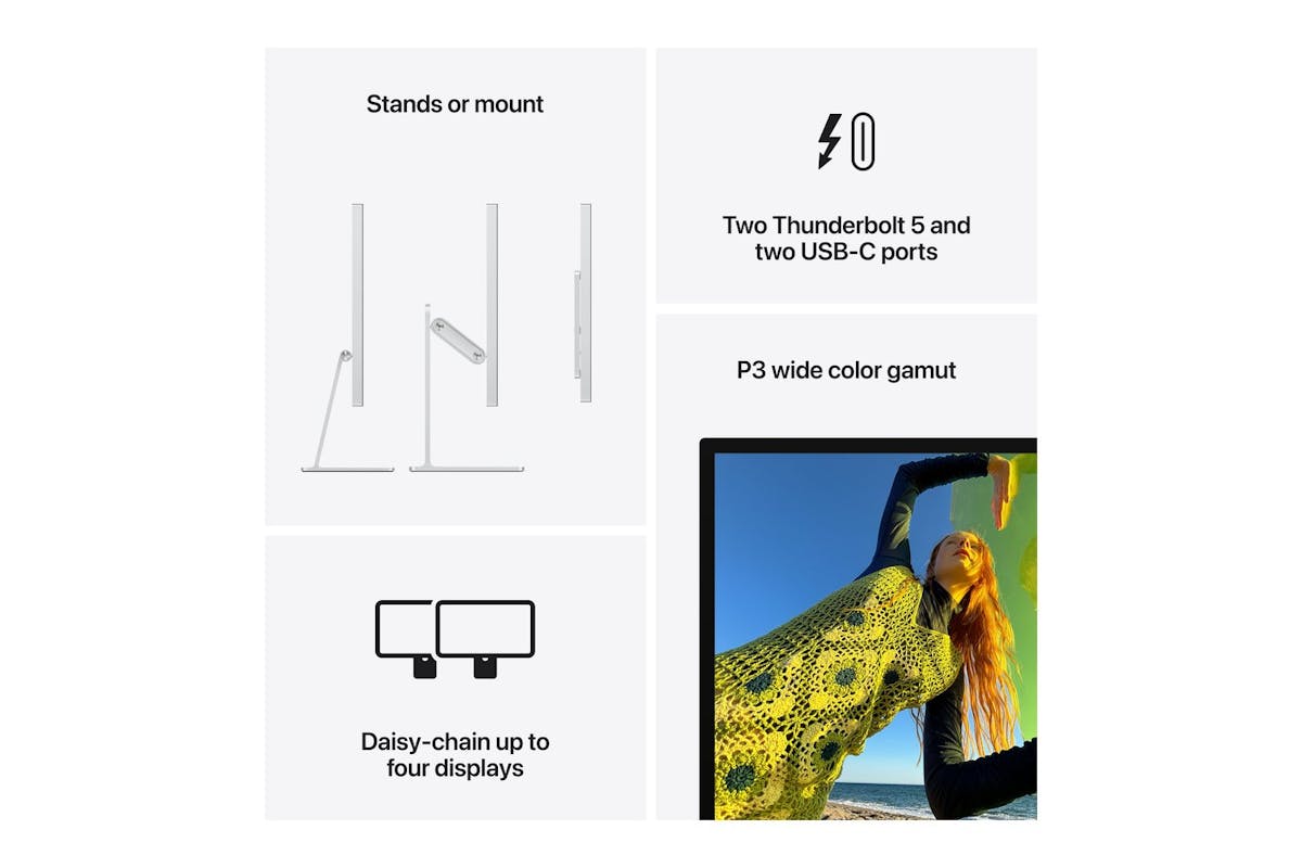 Apple Studio Display 27" (2026) |  Standard Glass | VESA Mount Adapter-8